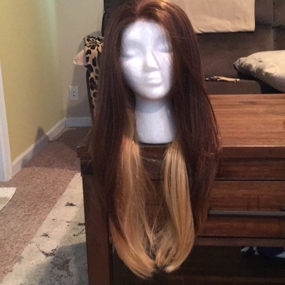 Other Brown W Blonde Underneath Wig Poshmark